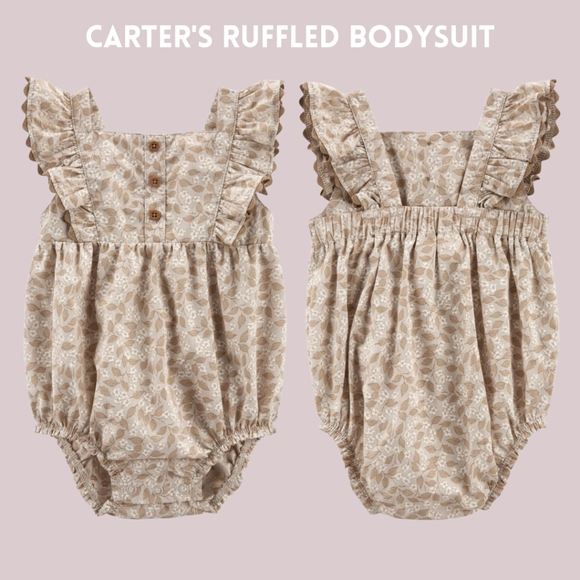 Carter's 3M Summer Fits with Matching Bows and Socks - Picture 3 of 6